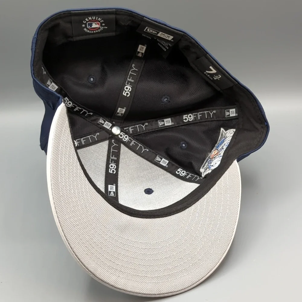 New York Yankees New Era 59FIFTY 2000 World Series Full Satin Fitted Hat 7 3/4